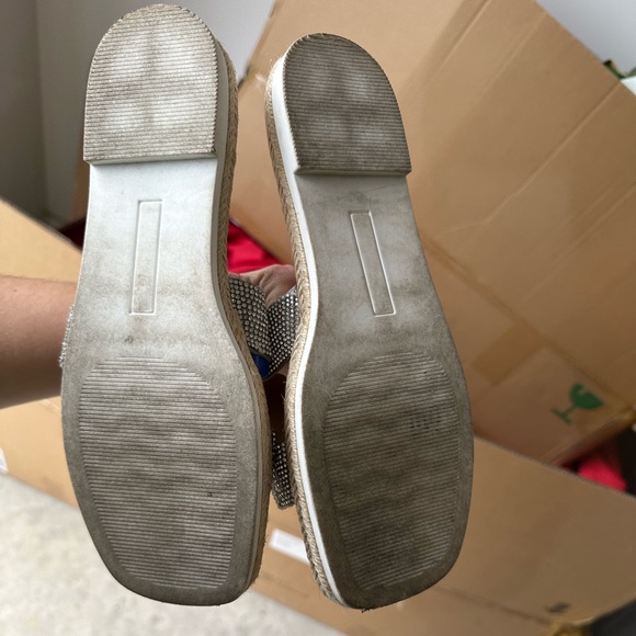 Steve Madden rhinestone sandals! Used condition. - Picture 2 of 2